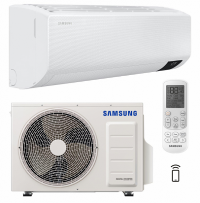 Klimatizace Samsung Wind-Free™ Comfort AR24TXFCAWKNEU WiFi Nástěnná split 6,5 kW